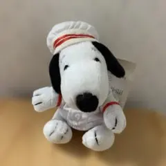 スヌーピー　パティシエ　ぬいぐるみ　マスコット　キーチェーン　タグ付き未使用