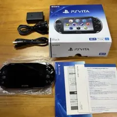 PSVita 2000 本体 ブラック ほぼ新品 5930
