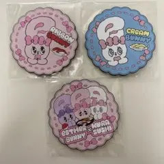 ESTHER BUNNY くら寿司　エスターバニー　コースター3枚