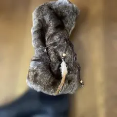 RYZAレッグウォーマーファー（羽根付き）