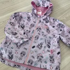 LOL Surprise 薄紫色ジャケット裏起毛120