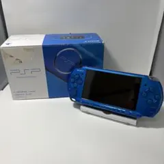 【箱付き】美品 PSP 3000 ブルー 青 　動作確認済み