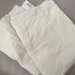 【お値下げ】無印良品　天然由来の繊維リヨセル　敷パッドD ダブルサイズ　ベージュ