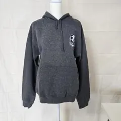 enjoi グレー スカルプリント パーカー M