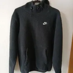 Nike ブラック フリース パーカー