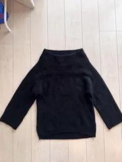 DES PRES トゥモローランド　サイズF カシミヤ　ポリエステル　ウール　黒