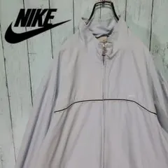 XXL NIKE ナイロンジャケット 薄水色 古着女子 古着男子 90's