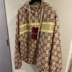 【新品未使用】GUCCI GGロゴ柄ナイロンジャケット 787514
