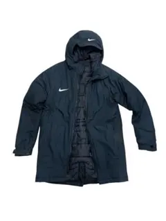 NIKE F.C ベンチコート ロング 防寒 Ｌサイズ ナイキ】NIKE FC ベンチコート ロングダウン 美品 希少 Lサイズ 2025年