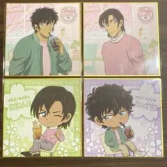 名探偵コナンカフェ 松田陣平 萩原研二 セガラッキーくじオンライン E賞ミニ色紙