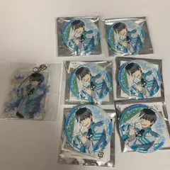 鷹城恭二　sideM エムマス　缶バッジ　クリアストラップ　キーホルダー　ハンズ