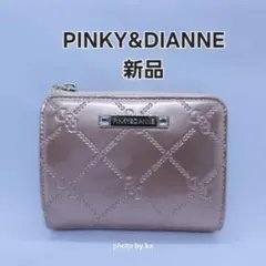 新品 ピンキー&ダイアン 折り財布 Pinky&Dianne ピンクゴールドのサムネイル
