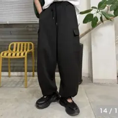 しまむら おなつ スウェット カーゴパンツ Ｓのサムネイル