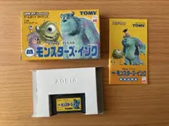 ゲームボーイアドバンス モンスターズ・インク 箱・説明書・ソフトセット