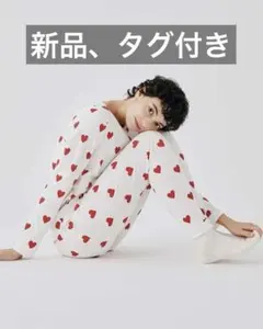 プチバドー　ハート柄 パジャマ セットアップのサムネイル