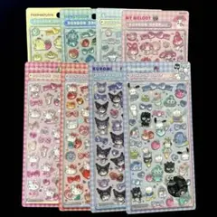 ボンボンドロップシール♥サンリオ 第2弾 コンプリート♥8枚セットꕤ︎︎·͜·