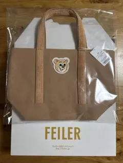 フェイラー FEILER オールドテディ トートバッグ L ベージュ 小