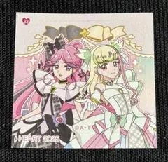 キミとアイドルプリキュア♪パン　シール　33 キュアズキューン キュアキッス