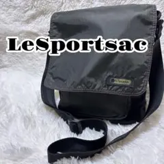 美品【レスポートサック】ショルダーバッグ カーキ×ピンクステッチ 迷彩柄