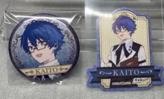 グッスマくじ2025 Autumn 初音ミク 缶バッジ ステッカー KAITO