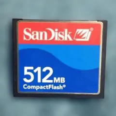 SanDisk 512MB CompactFlash
