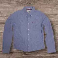 Abercrombie & Fitch（アバクロ）ボタンダウンチェックシャツM