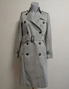 BURBERRY 希少カラーグレー トレンチコート　サイズ３６