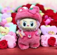 ラブブ　 着せ替え服　2着set ピンク　猫 まとめ売り