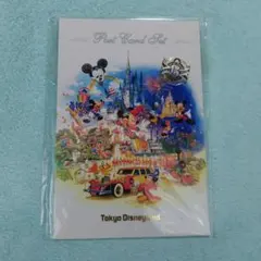 ディズニー　東京ディズニーランド　ポストカード　6枚セット　15周年　平成レトロ