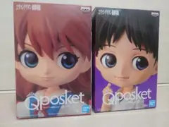 エヴァンゲリオン Qposket アスカ・シンジ セット