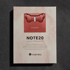 YOBYBO NOTE20 コーラルピンク ワイヤレスイヤホン