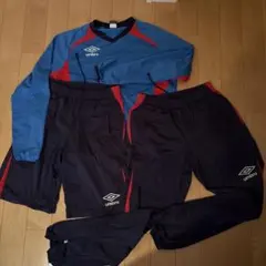 UMBRO アンブロ ジャージ 上下セット ハーフパンツ3点セットOサイズ