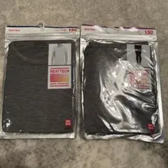 UNIQLO ヒートテック130 【UネックT半袖、タイツ　上下セット】