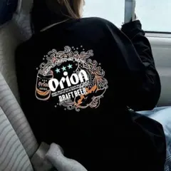 Orion オリオンビール 長袖Tシャツ ブラック L