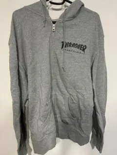 Thrasher × Dickies パーカー L グレーのサムネイル