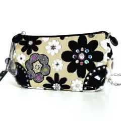 新品未使用タグ付き シンクビー ポシェット マーガレット ポーチ 花柄