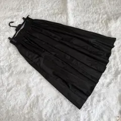 Liesse ロングスカートブラック　新品タグ付きのサムネイル