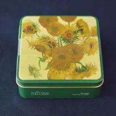 【新品未開封】ゴッホ　ナショナルギャラリー　ひまわり缶　ガーディナーズ