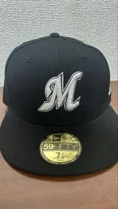 New Era 59FIFTY ブラック Marines キャップ