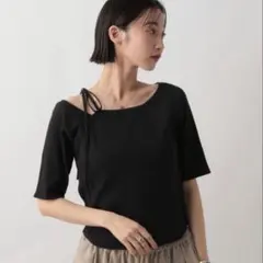 LOWRYS FARM トップス　ブラック　FREEのサムネイル