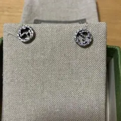GUCCI インターロッキングGGピアス