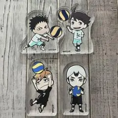 ハイキュー!! アクリルプレート 4個セット