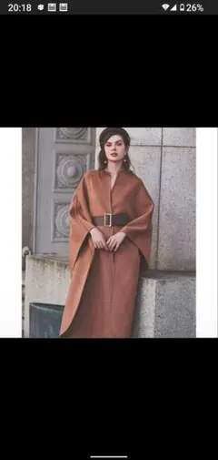 エイミーイストワールのポンチョコート