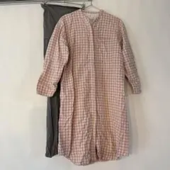 無印良品　マタニティ チェック柄 パジャマ M