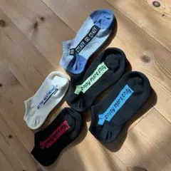 男の子スニーカーソックス　19〜24㎝ 5足