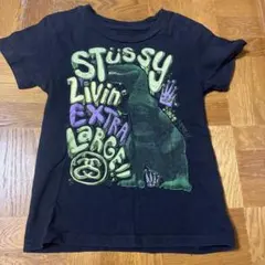Stussy キッズ　半袖　110 cm ブラック　恐竜　 即日発送のサムネイル