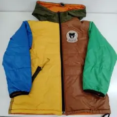 【池9】DOUBLE.B ダウンコート 130サイズ リバーシブル　子供服