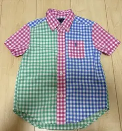 【美品】POLO RALPH LAUREN 半袖シャツ 3/3T