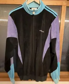 adidas ビンテージ ジャージ 80s ジップアップ 古着