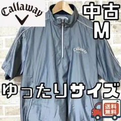 早い者勝ち✨ キャロウェイ メンズ 半袖 ジャケット M グレー系